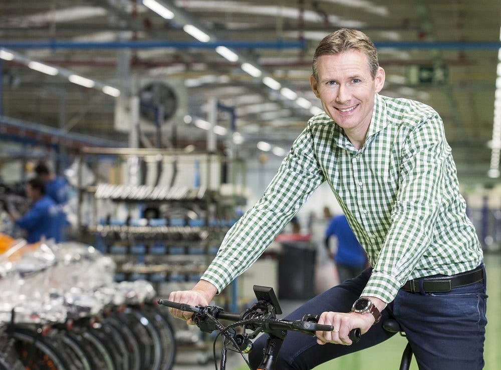 Sten van der Ham took up the position of MD Accell Netherlands. – Photo Accell Group