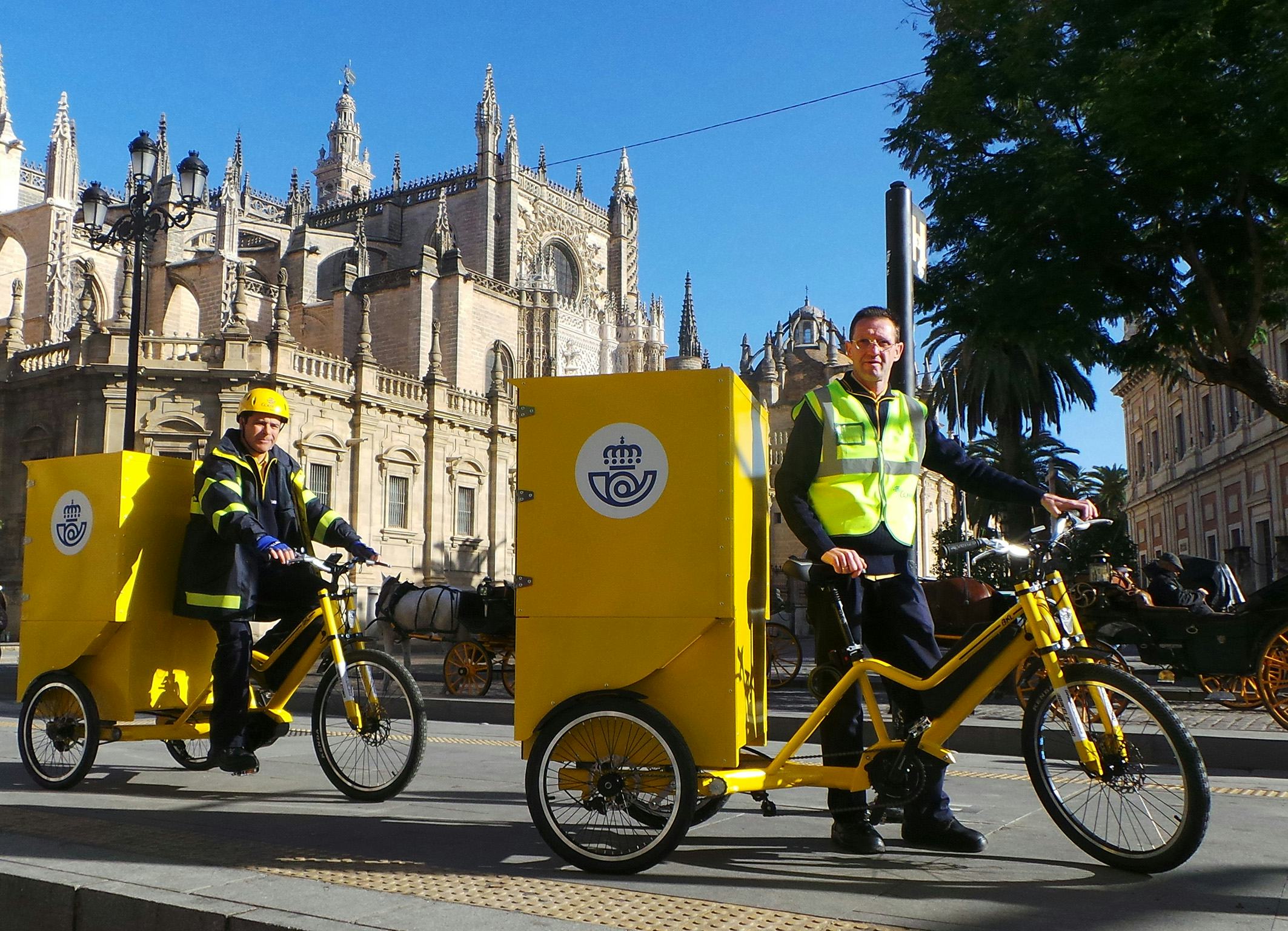 Test runs of bikes with the Continental eBike system in five Spanish cities. – Photo Continental