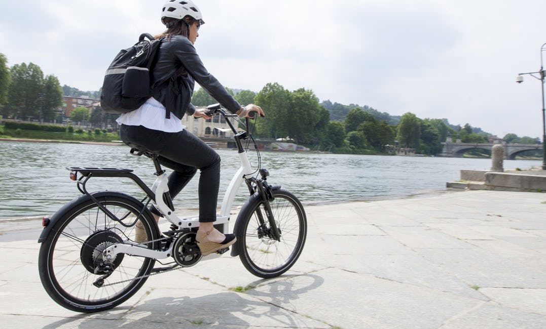E-city bikes are biggest category in Germany scoring 38.5% market share. – Photo Klever 