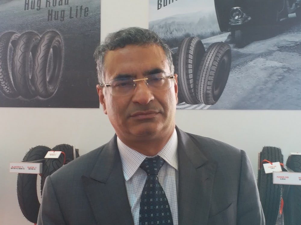 Sanjeev Pahwa, MD Ralson (India) Ltd on the company’s multi-million euro investment. – Photo Satnam Singh