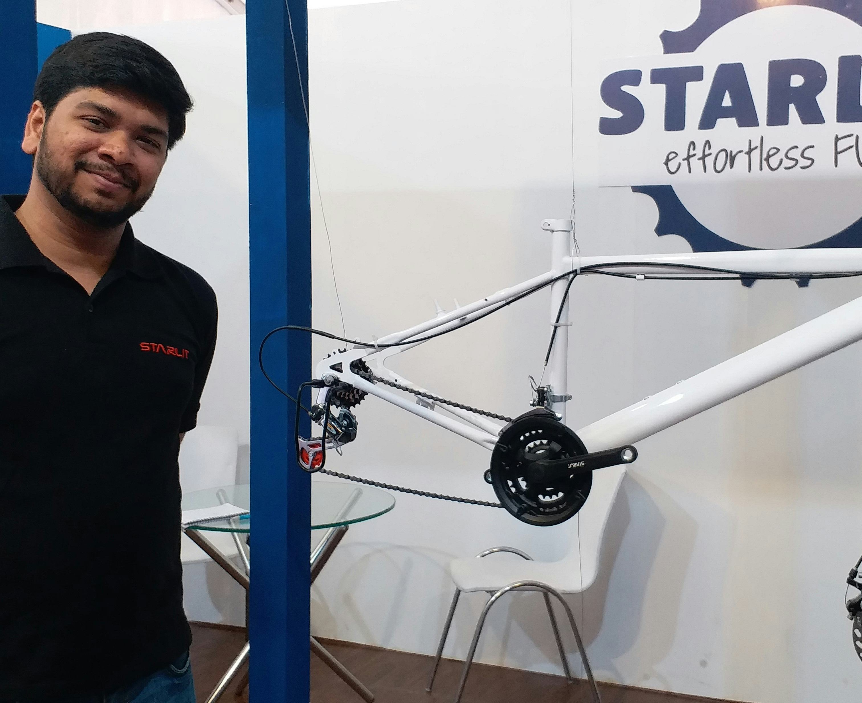 ‘We want to expand our Vortex branded range in near future,’ said Pranav Aggarwal, Business Development Manager of Spark Engineering. – Photo Satnam Singh