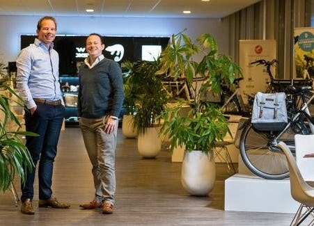 ‘DMEP will also bring in their proven experience,’ said Stella founders Daan van Renselaar (l.) and Wilco van de Kamp. – Photo Stella