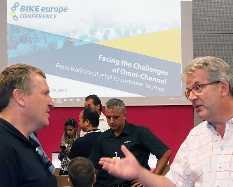 Next to keynotes on digitalization, uniform product coding and data mining, Bike Europe’s Conference agenda offers case study on e-commerce in the US. – Photo Bike Europe 