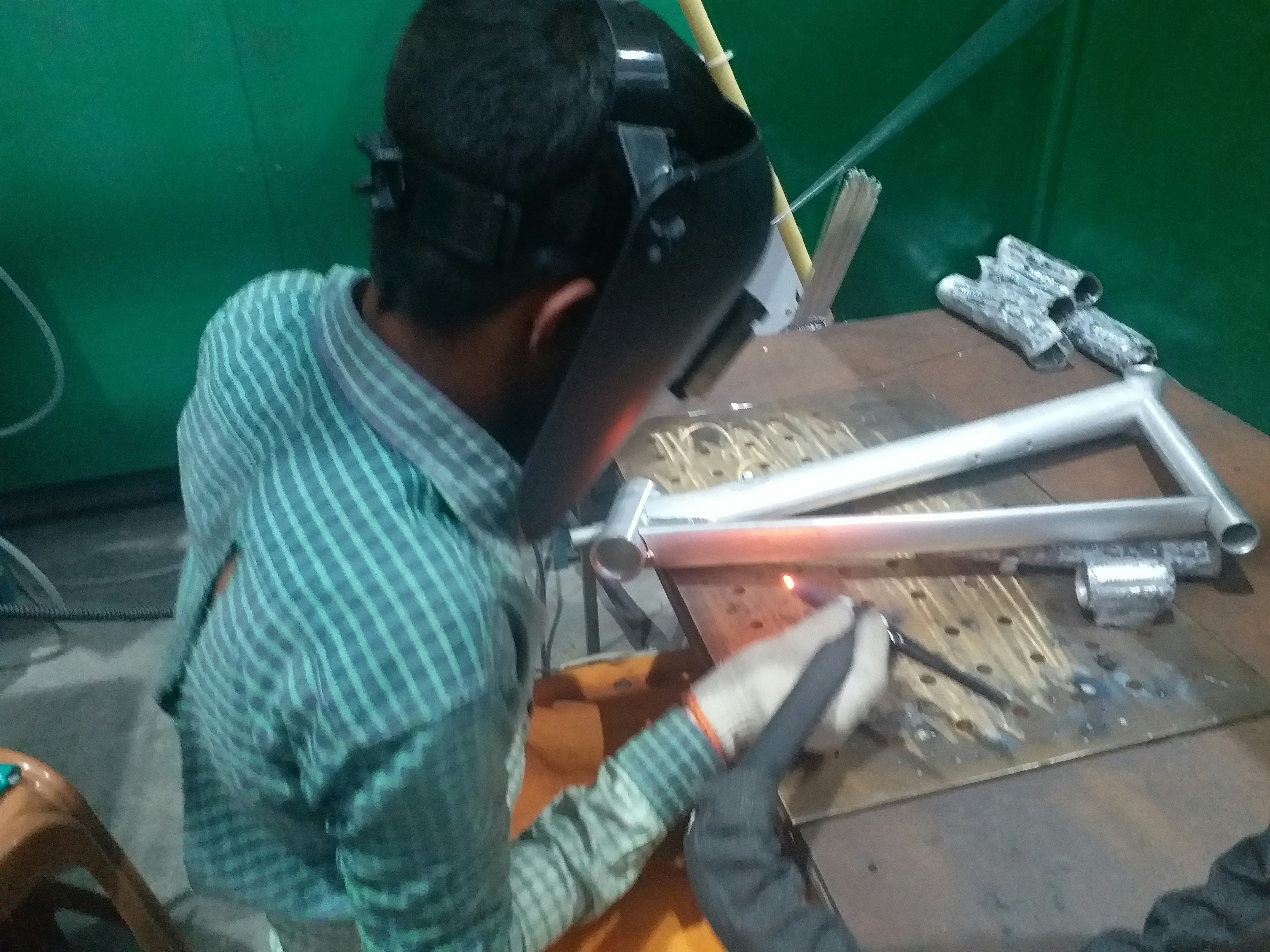 For reaching local content requirements on e-bikes exported to EU Asia Bike will start making more parts at its new Horana facility. - Photo Satnam Singh