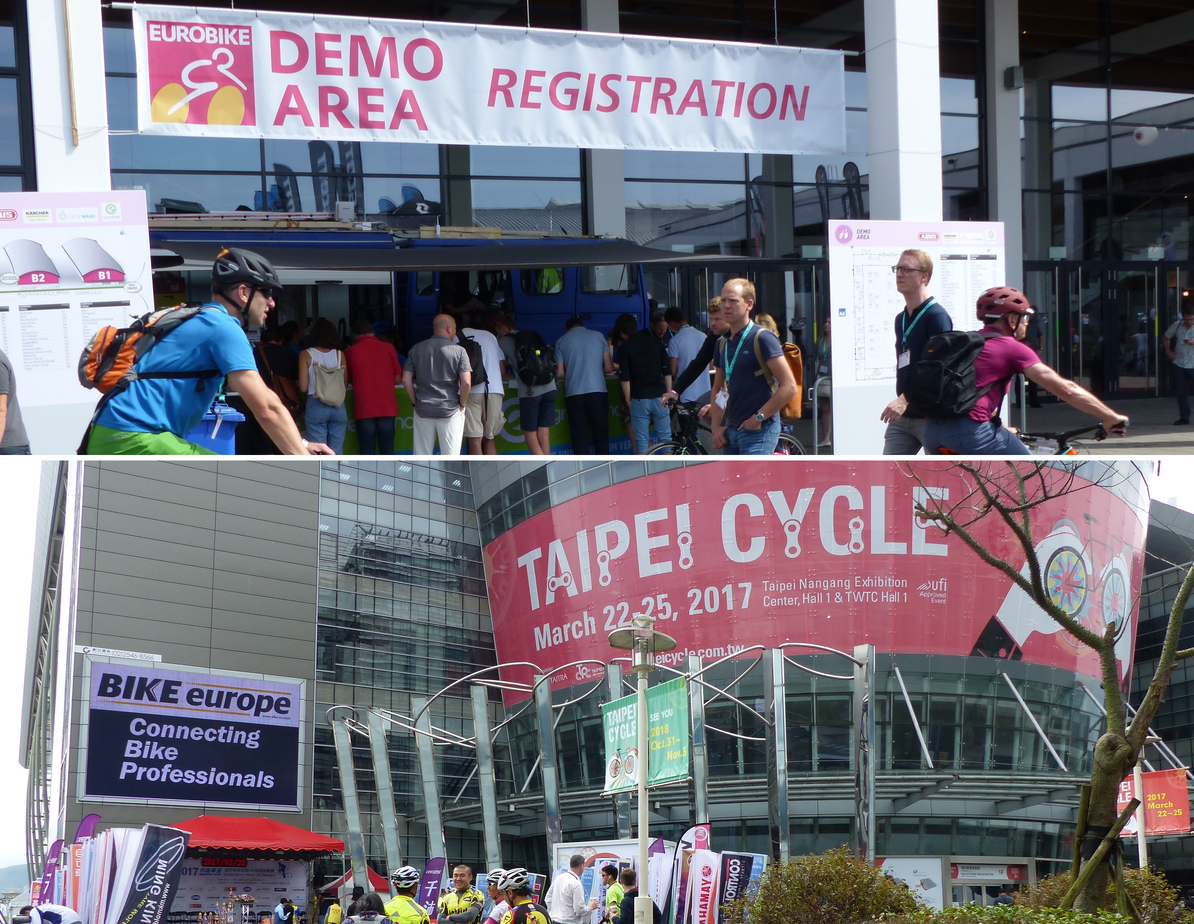 Eurobike and Taipei Cycle have announced their 2019 dates which clearly indicate that they are moving back towards their original dates. – Photo Bike Europe