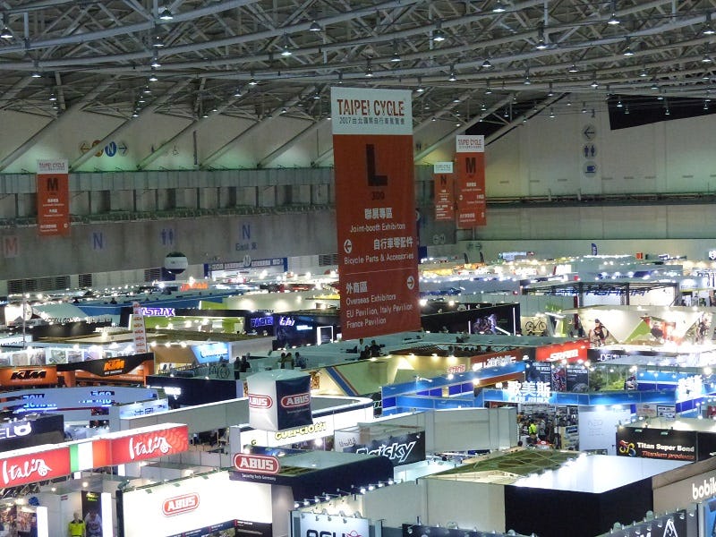 2019 Taipei Cycle will be taking place from March 27 to 30 in Nangang Exhibition Halls 1 and 2. – Photo Bike Europe