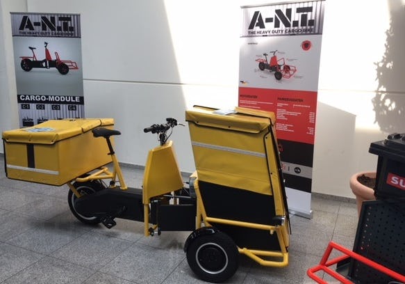 A-N.T. is the name of ZEG’s own cargo bike company. – Photo ZEG 