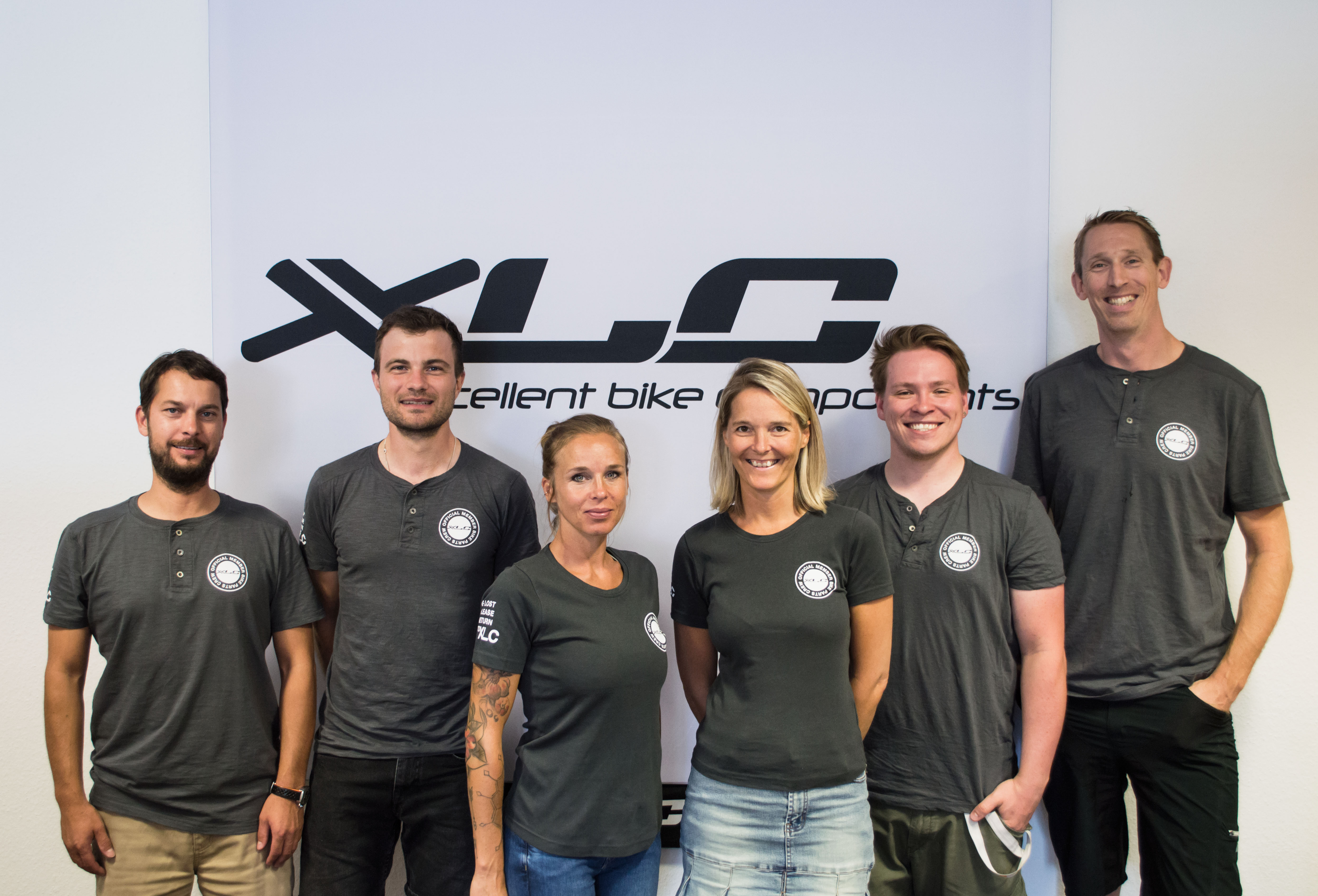XLC國際團隊：（圖左起）Burkard Schuster、Florian Zeibig、Mairjam Stumpf、Ina Crespel、Philipp Träuptmann及Hans Härtel。照片來源／S. Mikut/ Accell Group