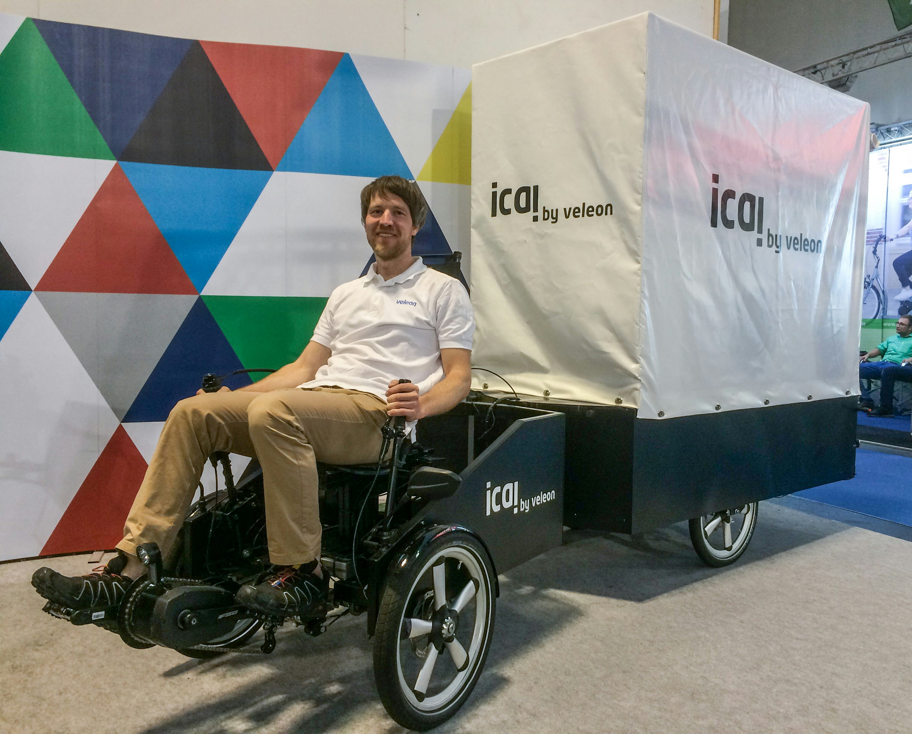 Radkutsche from Germany is a logistic bikes pioneer. - Photo Peter Hummel