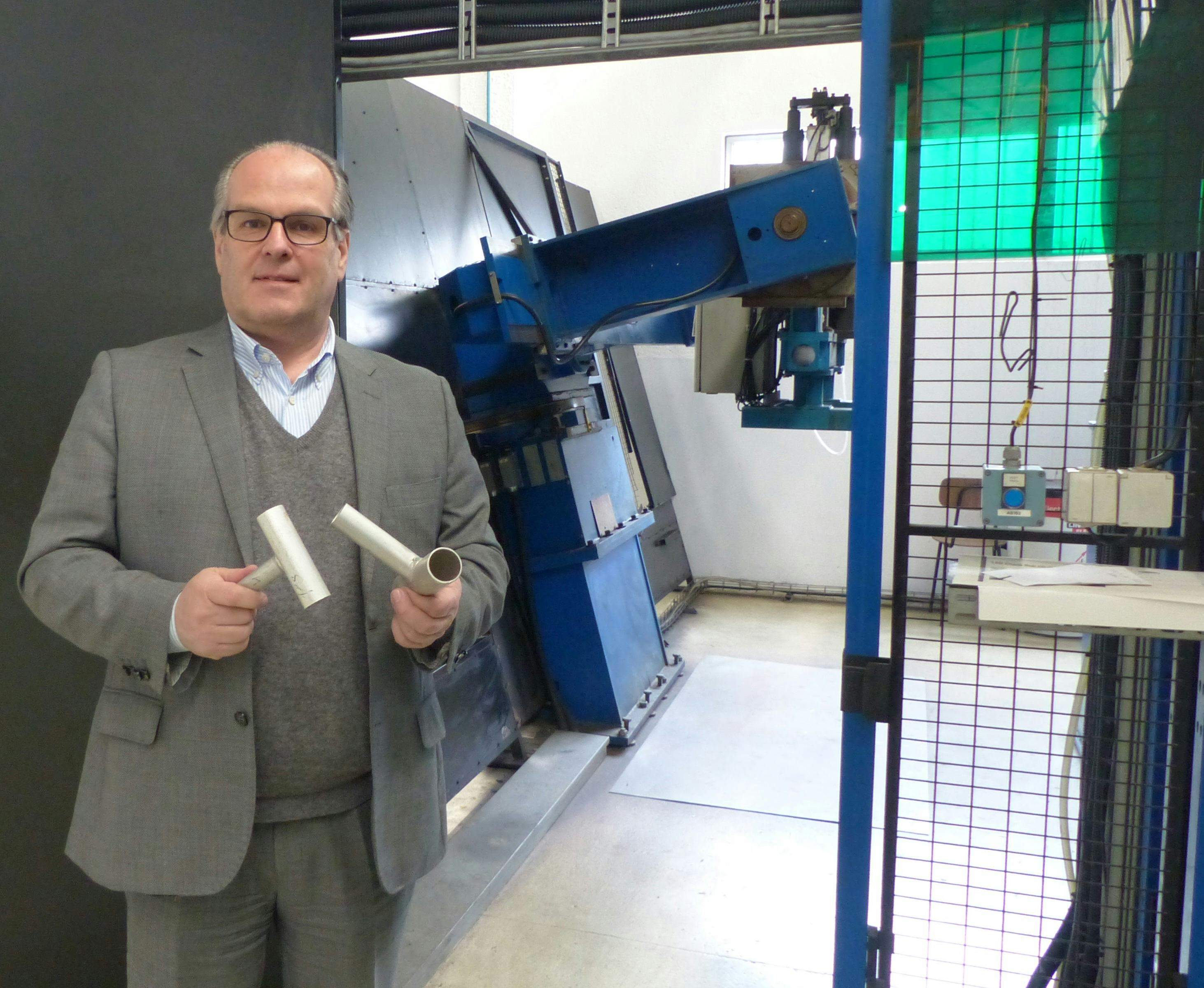 ‘In 2019 we expect to start production of aluminum frames,’ says Miralago CEO Jorge Santiago. – Photo Bike Europe