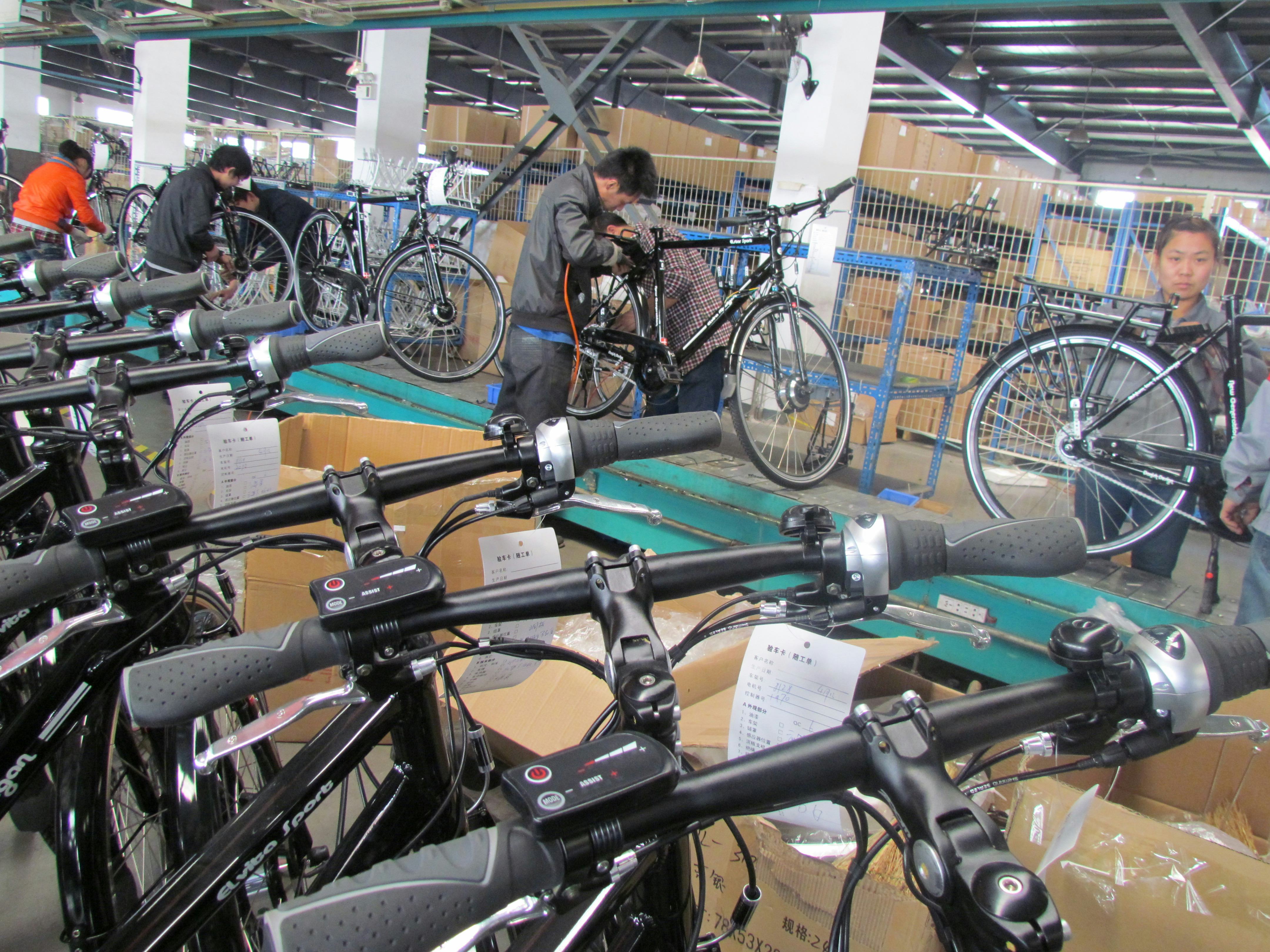 Impact of the combined EU’s anti-dumping and U.S. tariffs will hit Chinese industry hard. – Photo Bike Europe