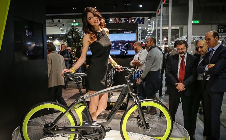 Combination of increasing e-bike sales and the cancellation of the Italian CosmoBike show results in growing interest for participating the e-bike section of EICMA motorcycle and bike in Milan. – Photo EICMA