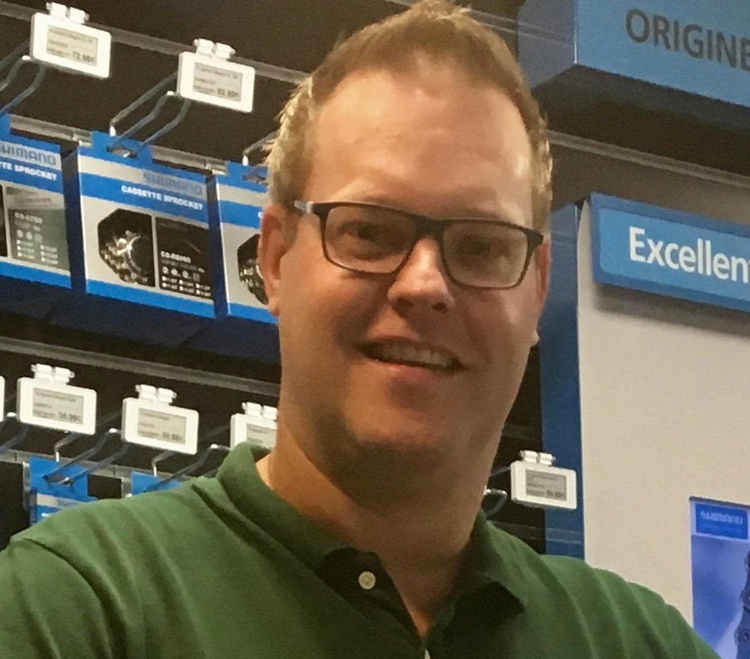 Niels de Lange; the new Sales Director of Shimano Europe’s Bike division. – Photos Shimano