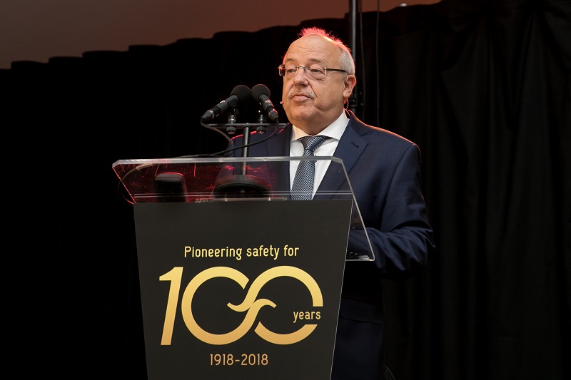 Spanninga在舉辦百年歡慶的同時也辦了道路安全會議。照片來源／Bike Europe