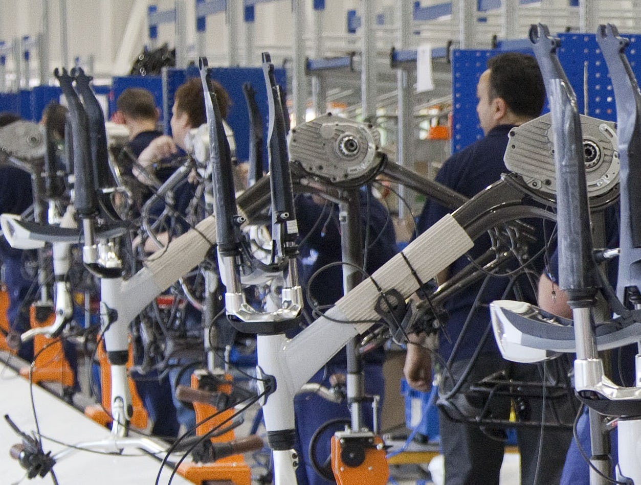 EBMA: ‘Re-shoring of e-bike assembly will create up to 4,600 new direct jobs as early as the first half of 2019’. – Photo Bike Europe