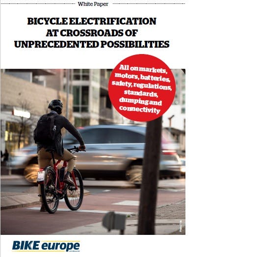 Whitepaper Highlights Unprecedented Possibilities of Bicycle Electrification