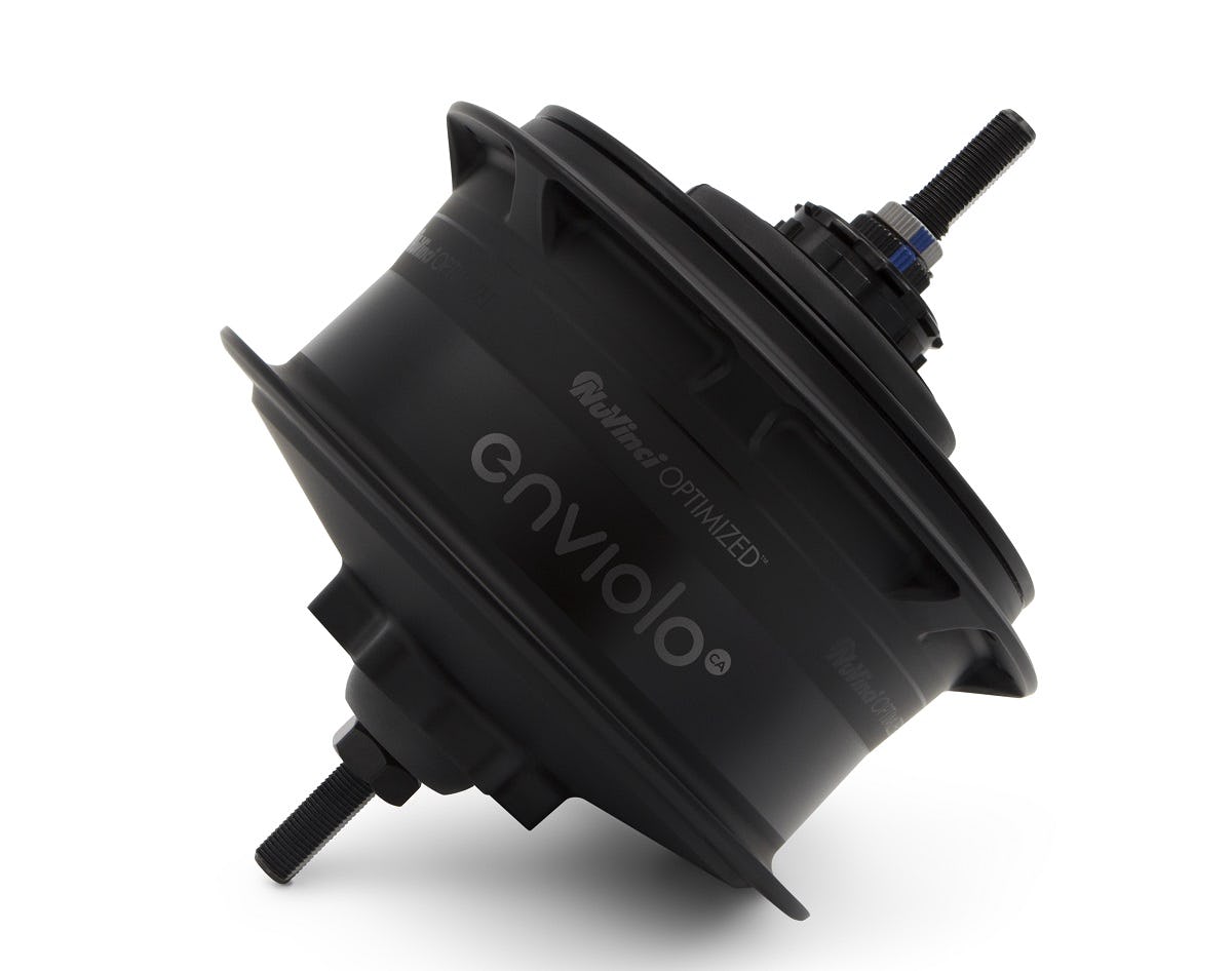 To simplify assembly, enviolo made some major changes on the cargobike hub. – Photo enviolo