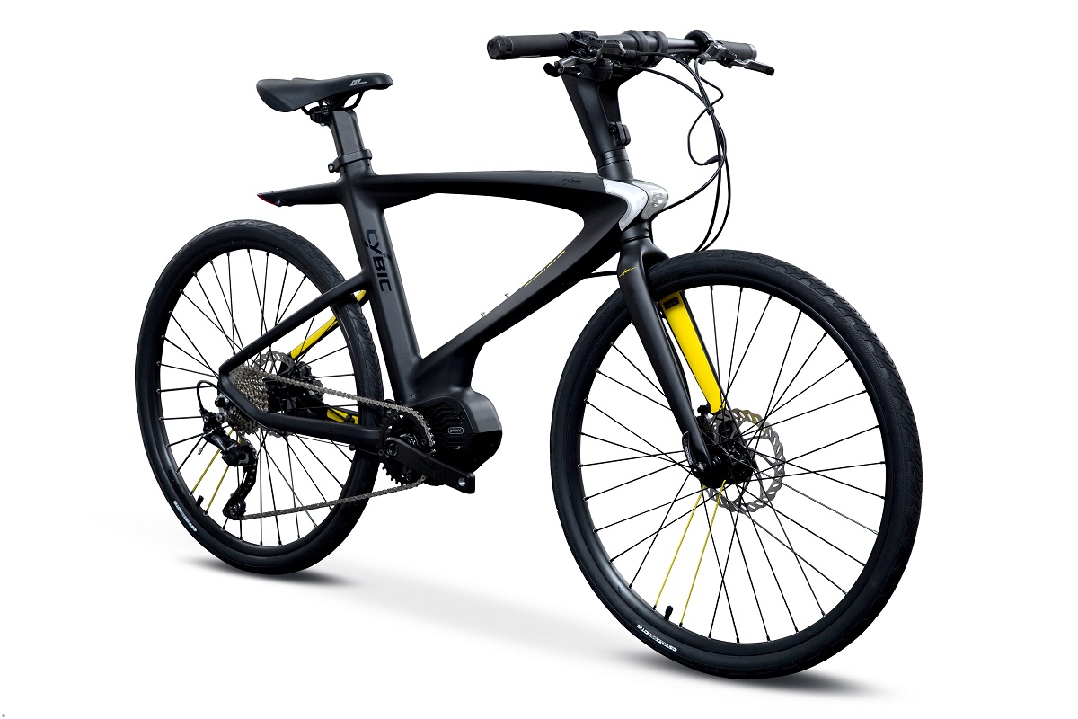 Cybic Legend電動自行車搭載Amazon’s Alexa數位助理功能。照片來源／Cybic