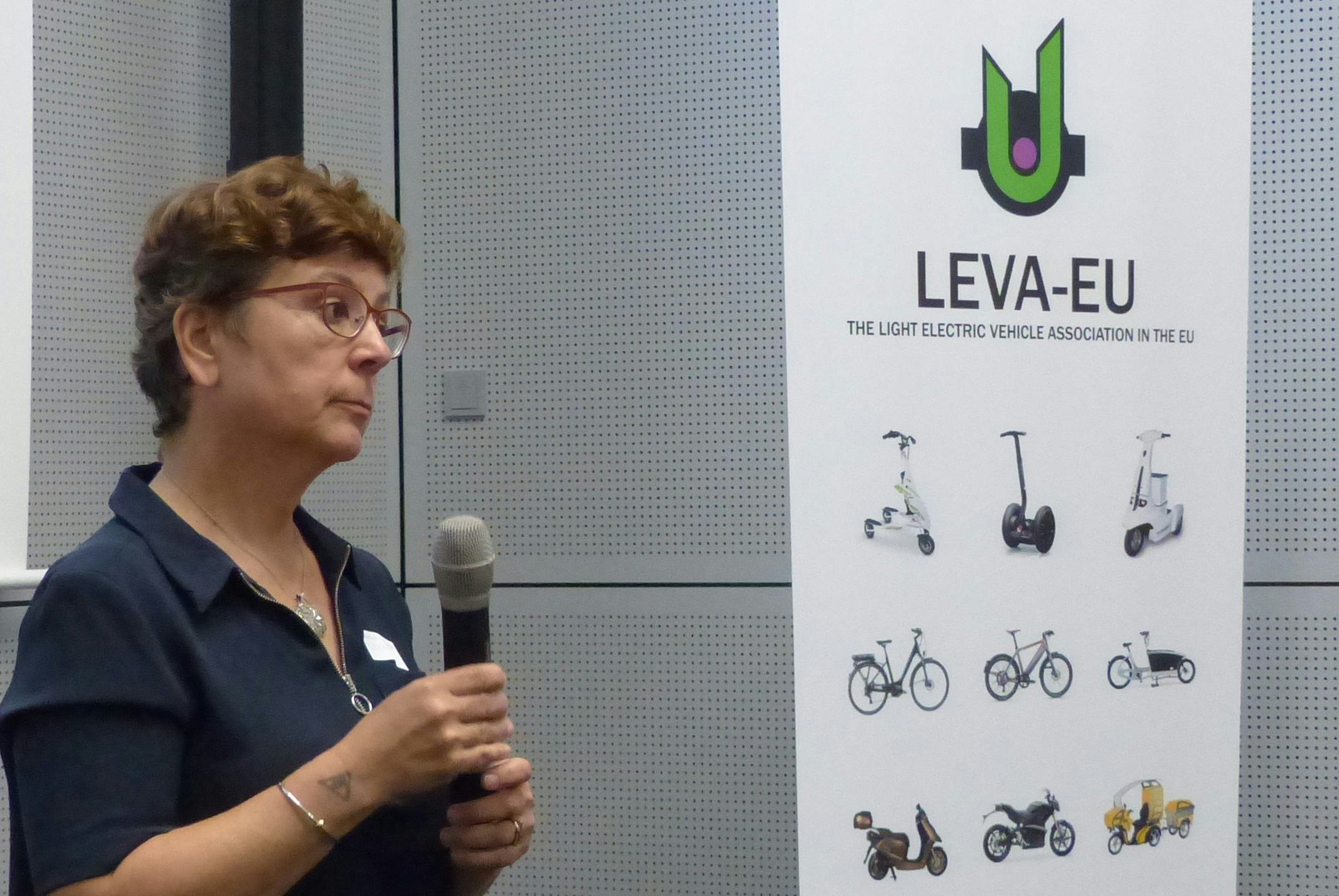 Annick Roetynck, Manager of LEVA-EU: ‘European Commission’s decision is punishing European citizens’. – Photo Bike Europe