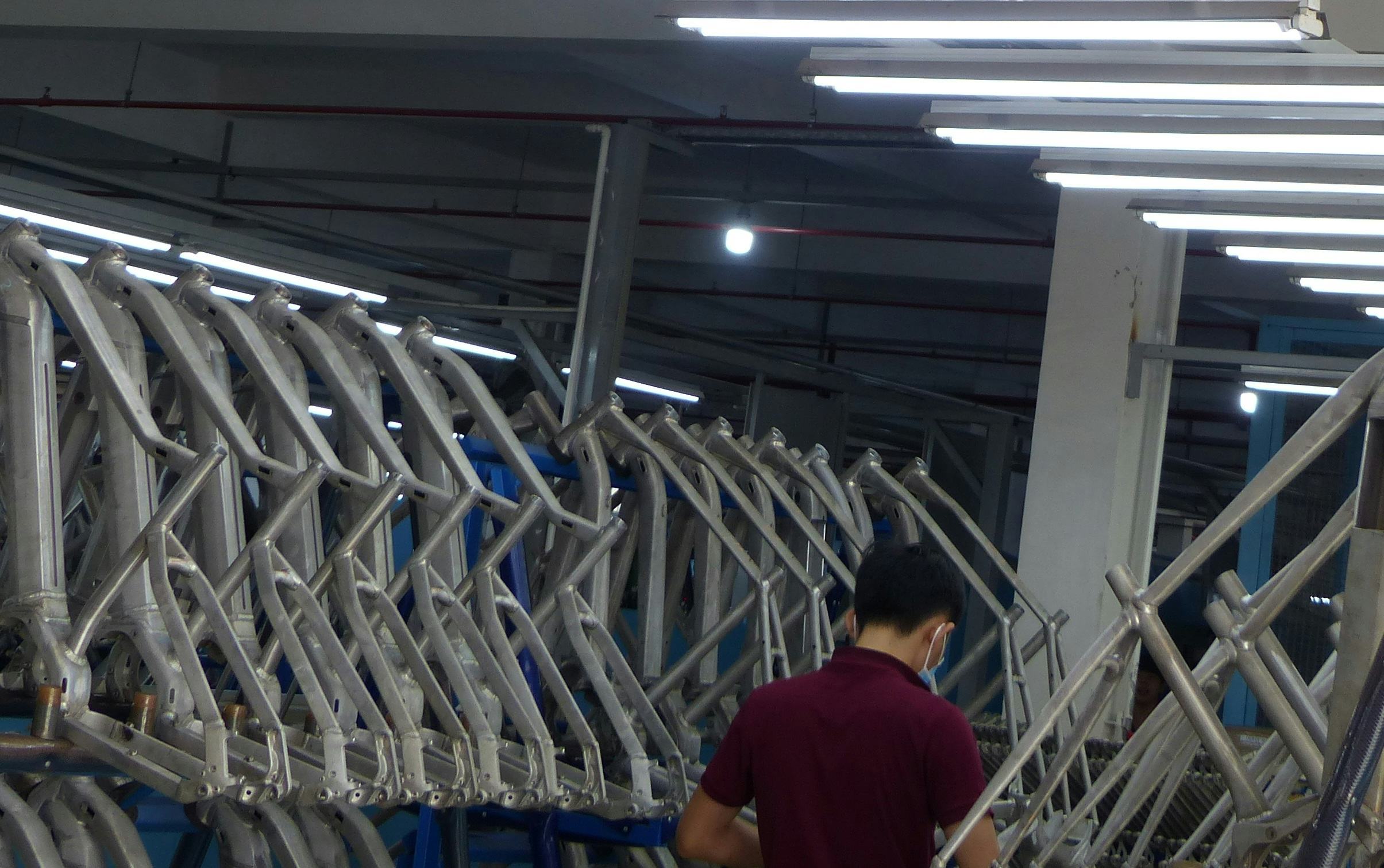 Astro expect to present more on, partly, robotized frame manufacturing at Taipei Cycle Show. – Photo Bike Europe