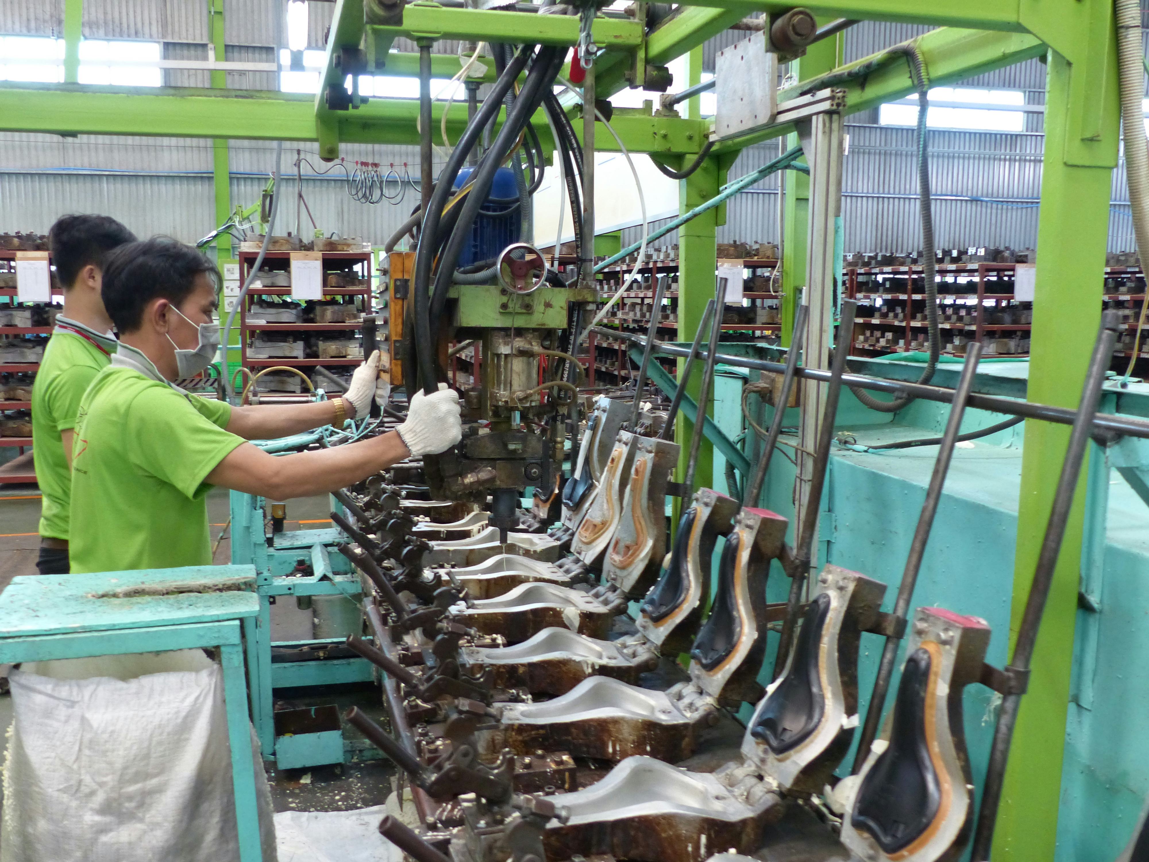 DDK started its Vietnam facility 17 years ago. It gave the company head start among others in Taiwan’s bicycle industry. – Photo Bike Europe