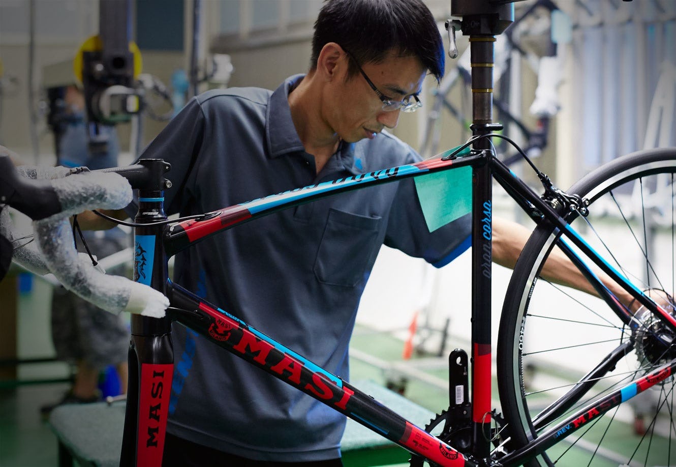 Kenstone is a well-known assembler for premium bicycles, including BH, Masi and Cervelo. – Photo Kenstone