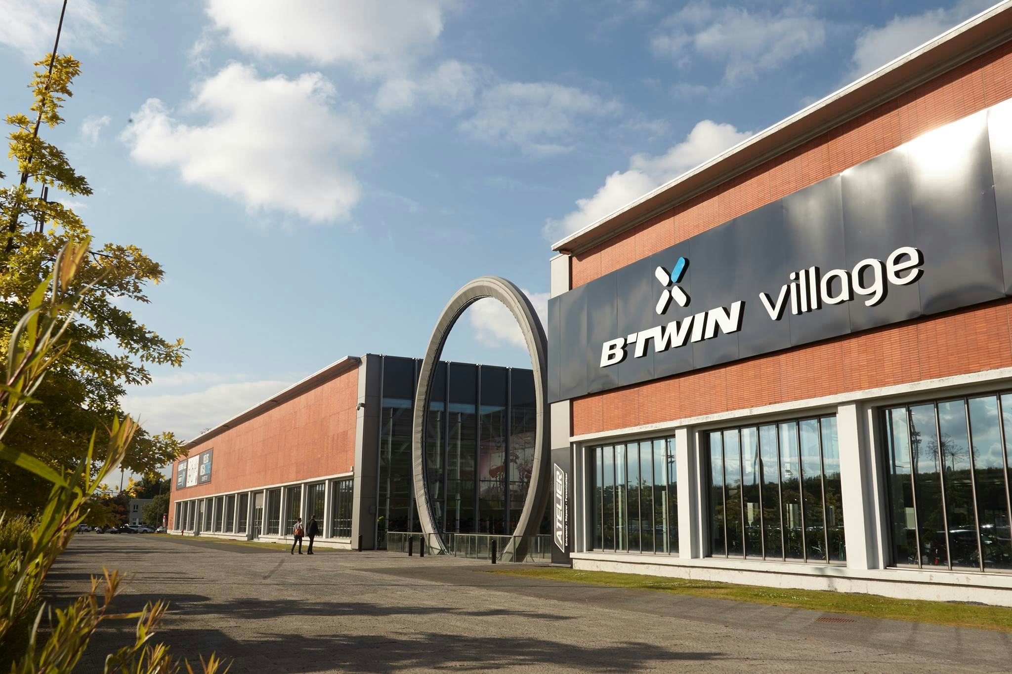 Decathlon’s cycling HQ in Villeneuve d'Ascq where many new brand names have been born for the bikes of the sporting goods giant. – Photo Bike Europe