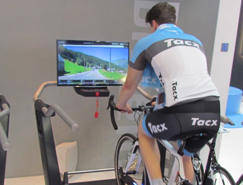 With Tacx Garmin’s fitness portfolio is expanded to include indoor bike trainers, tools, accessories and indoor training software. – Photo Bike Europe