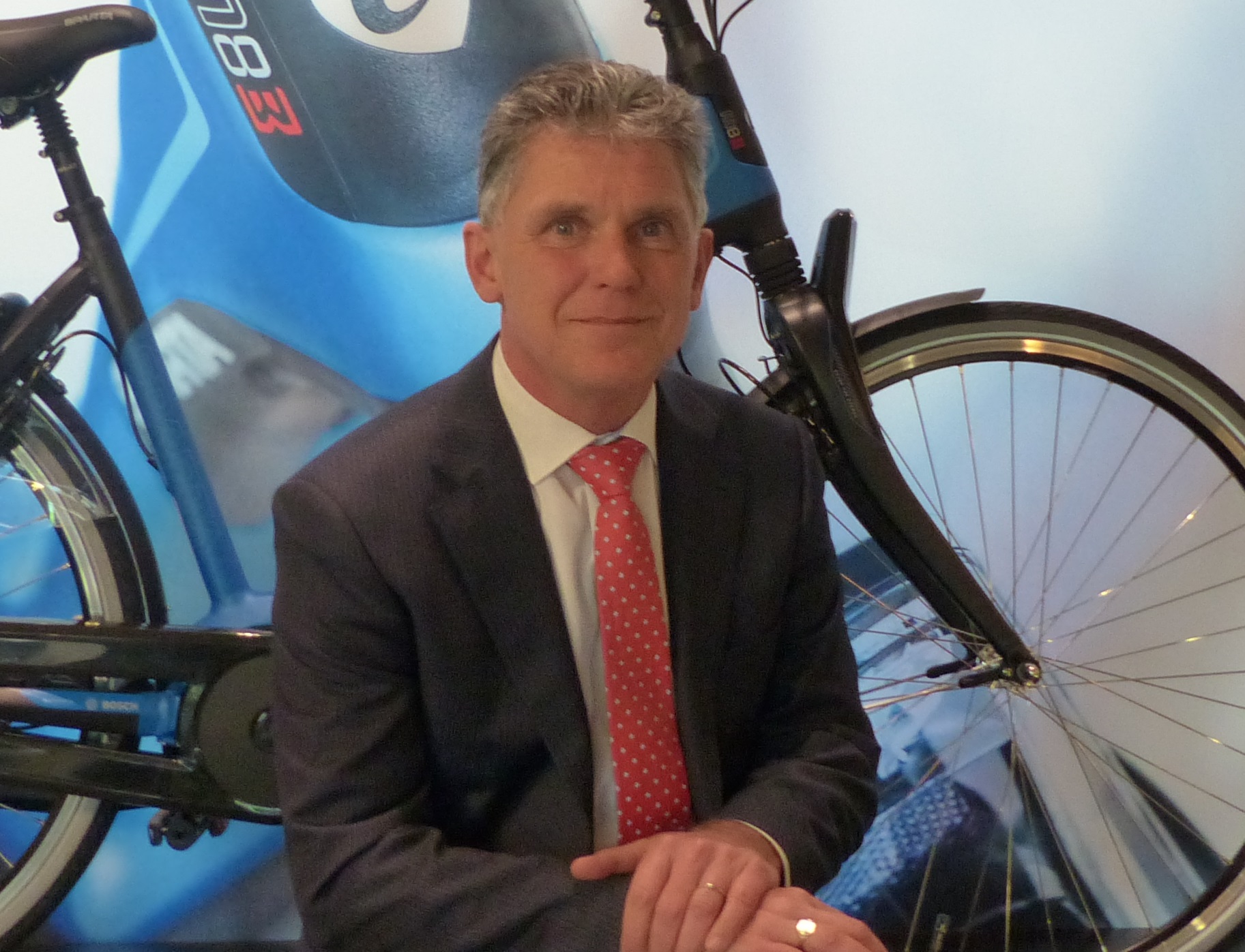 “We have developed a new digital platform that will replace all existing brand websites over time”, explained Accell Group CEO Ton Anbeek. – Photo Bike Europe