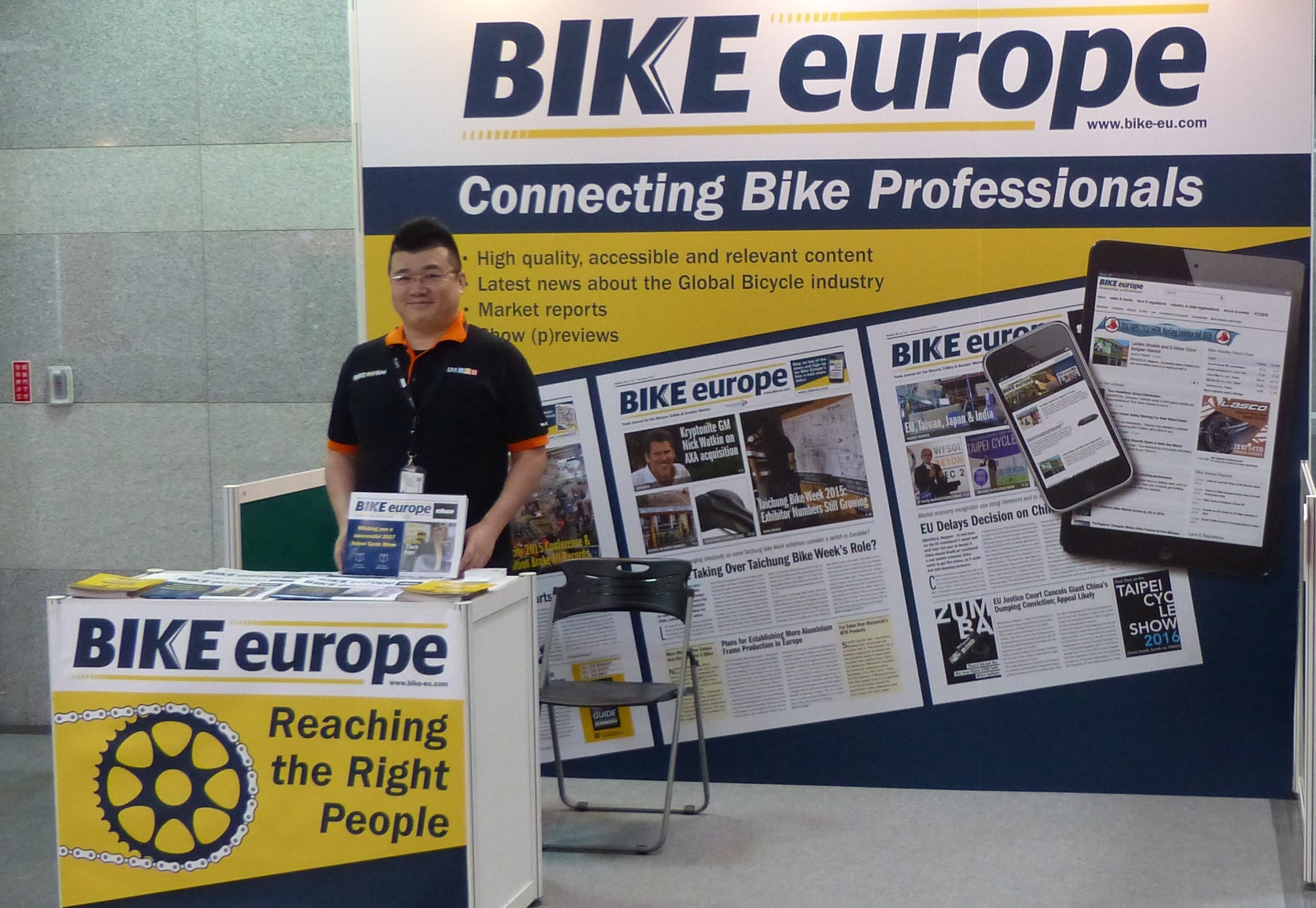 Bike Europe will be on hand at the Taipei Cycle. – Photo Bike Europe