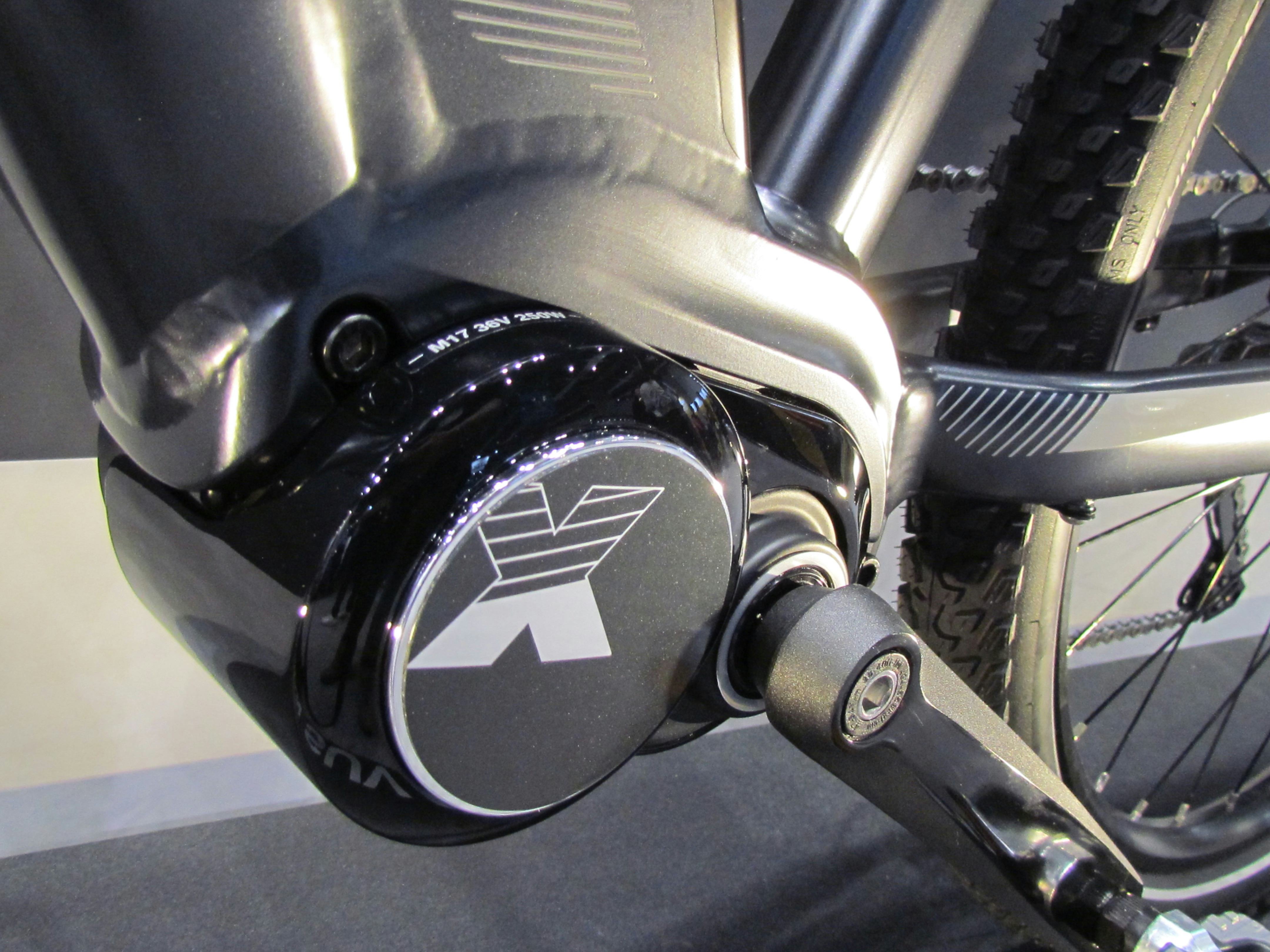New TranzX M17 drive offers 85Nm for which it is for eMTBs. – Photos Bike Europe