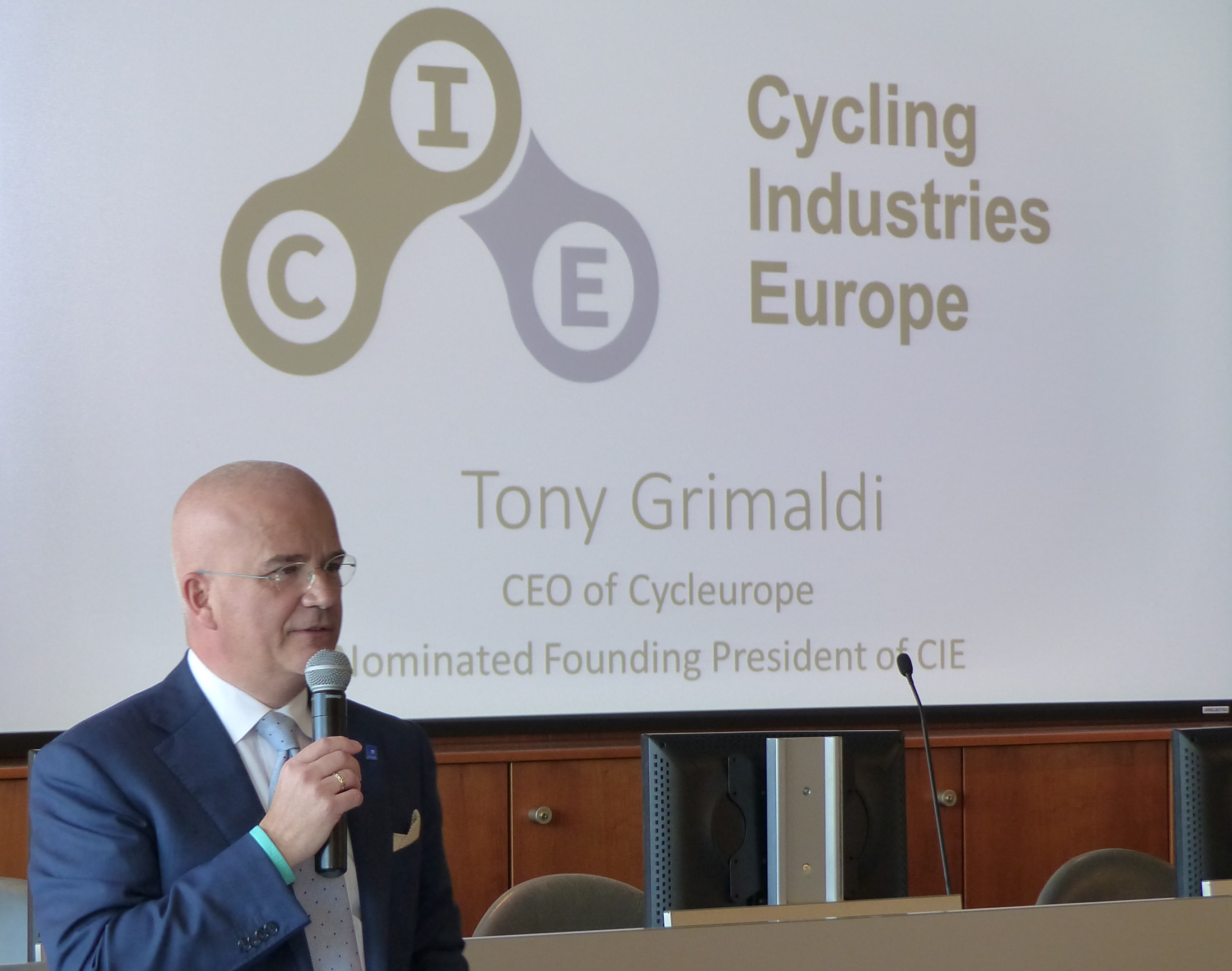 Cycling Industries Europe President Tony Grimaldi will chair the 22nd May Conference. – Photo Bike Europe