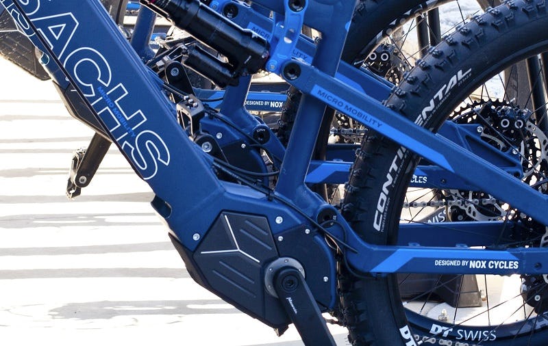 ZF Sachs Micro Mobility發表的RS驅動系統為開放系統。照片來源/ZF Sachs