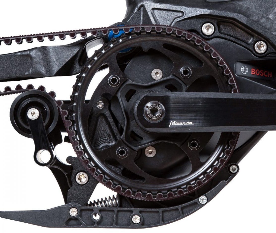 Gates new product line presented at Eurobike will include more than 60 spider assembly options for Bosch drive systems. - Photo Gates