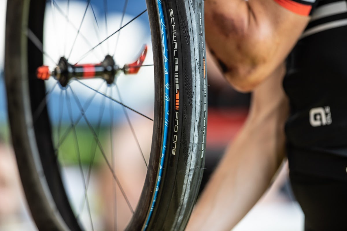 “The goal was to develop a fast, light-weight and safe tire.” – Photo Schwalbe
