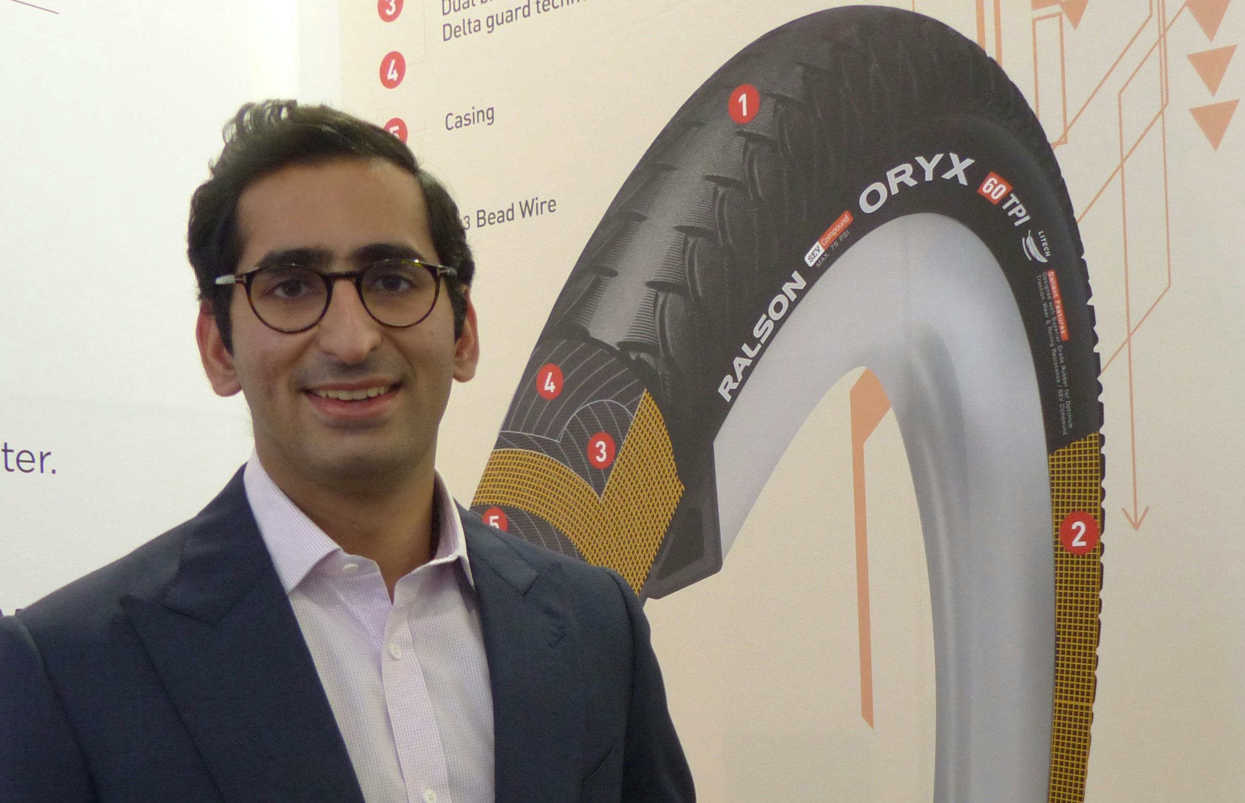 “For the future, export is our main growth market,” Ralson’s Director Manjul Pahwa. – Photo Bike Europe