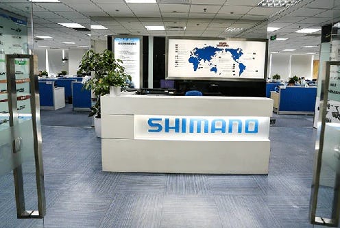 Shimano’s sales office in Shanghai. The company also operates production facilities in Tianjin and Kunshan. – Photo Shimano