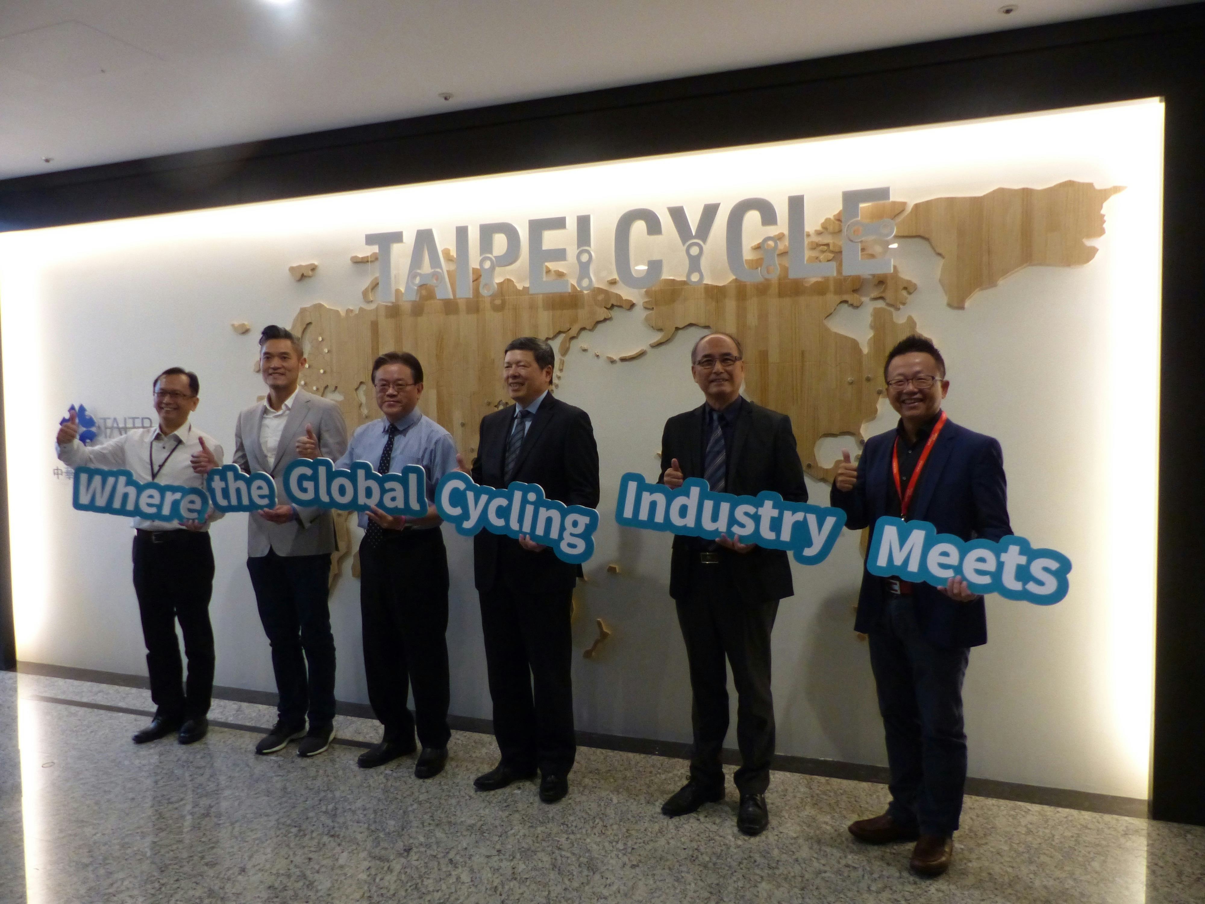 ‘Taiwan’s bicycle industry is entering new era,’ was said at yesterday’s press conference on 2020 Taipei Cycle Show. - Photo Bike Europe