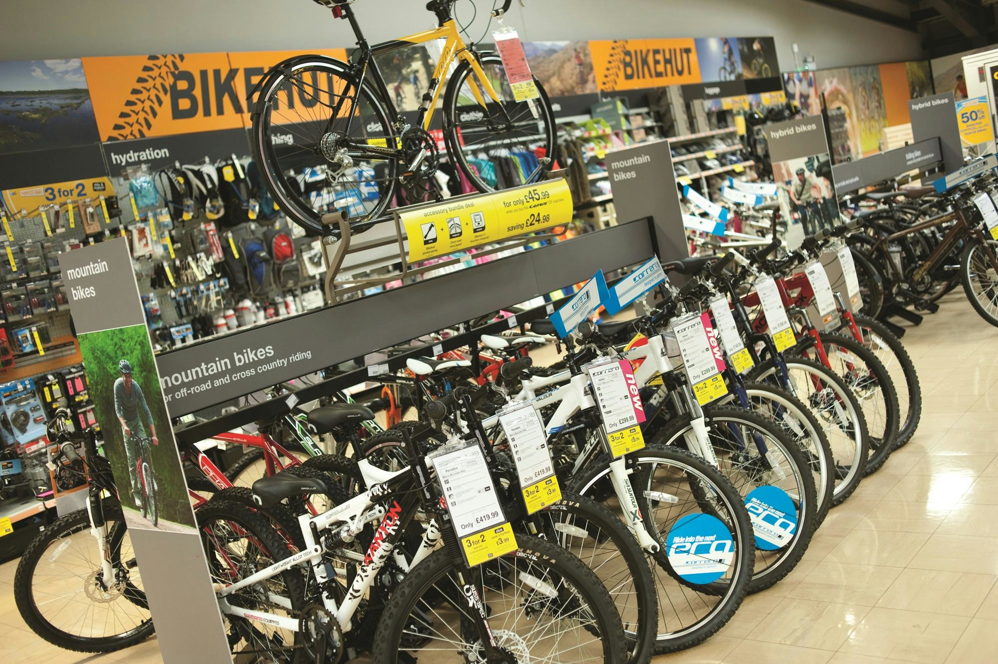 In retail, cycling sales grew, recording like-for-like growth in cycling sales of 0.2 percent for the 26 weeks to 27th September 2019. – Photo Richard Peace