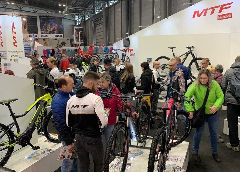 Czech hobby market chain, Mountfield, had a very successful market entry with its own MTF branded e-bikes. – Photo Mountfield 