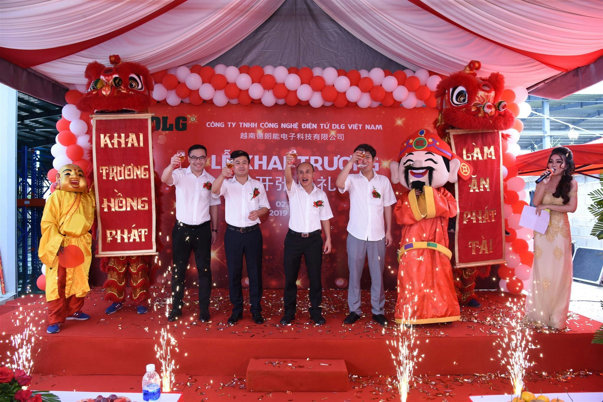 Official opening ceremony of DLG’s Vietnam battery pack making facility where e-bike batteries in all varieties are made. – Photo DLG