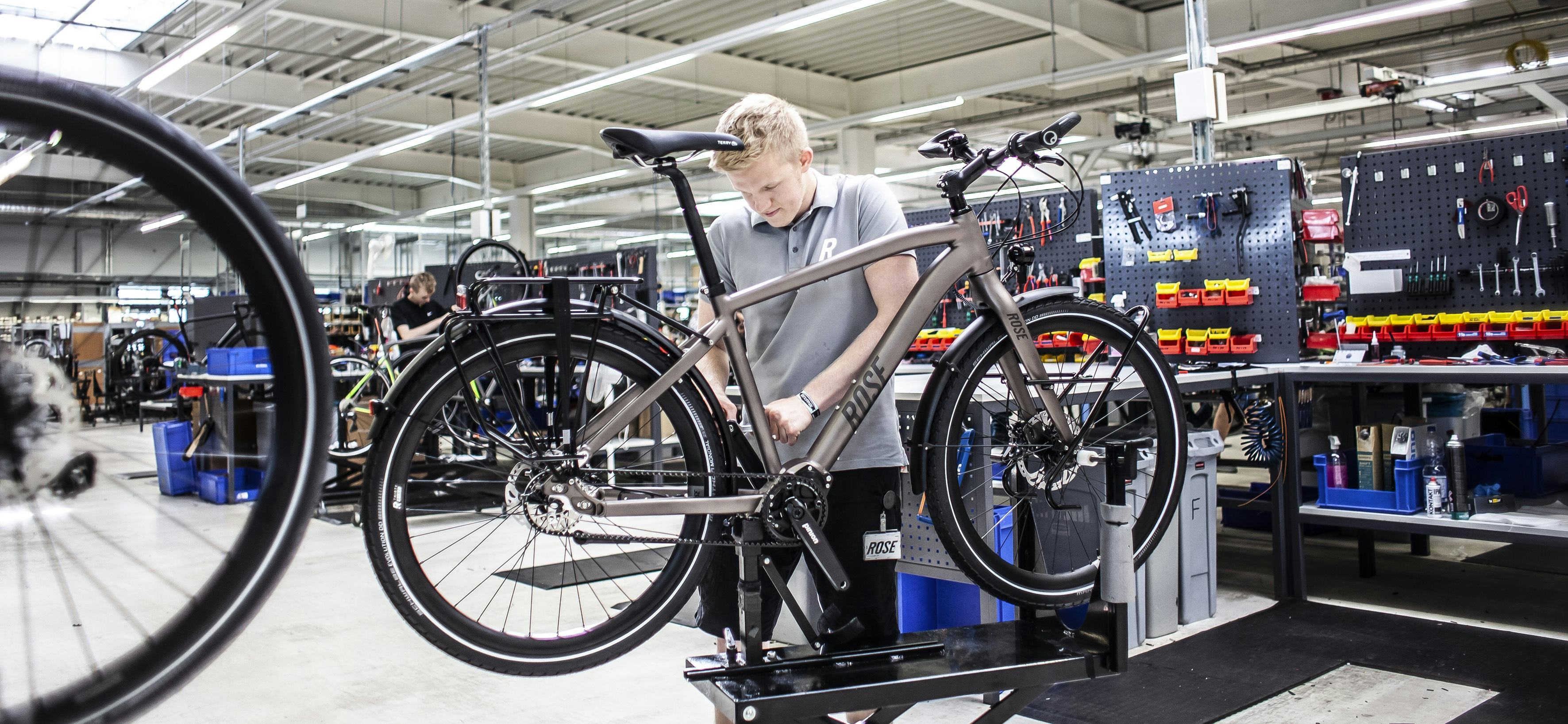 Rose Bikes’ production at its HQ in Bocholt, Germany. – Photo Rose Bikes