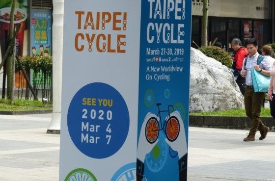Taipei Cycle Show 2020 will take place as scheduled, but visitors from mainland China are not welcome. – Photo Bike Europe 