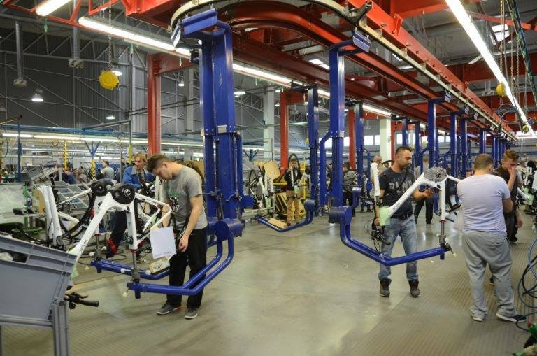 Accell Group scaled down its bicycle production with nearly 70 percent. – Photo Bike Europe
