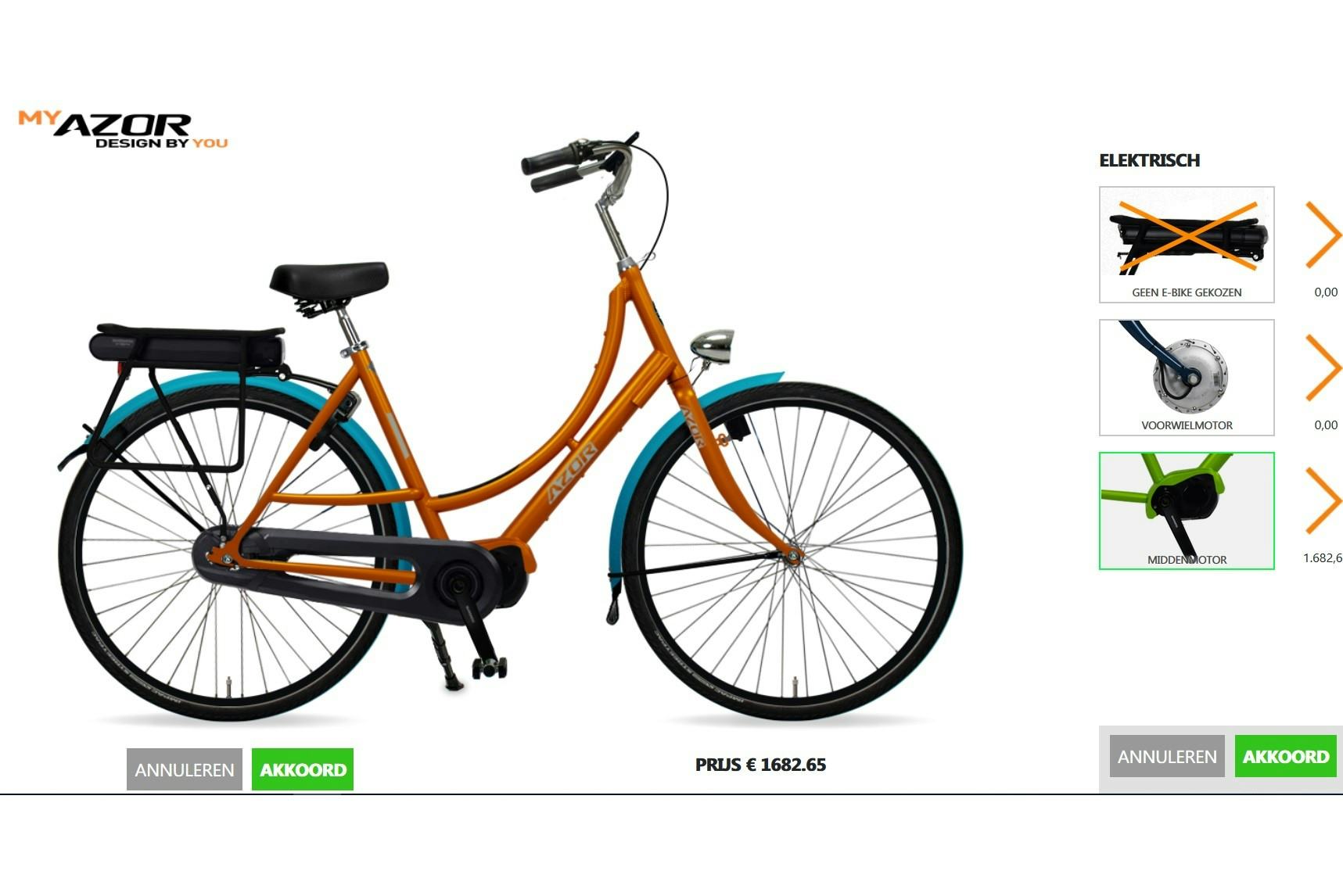 At Azor, the choice of options is huge. That made building the configurator a very complex job. - Photo Remco Veurink
