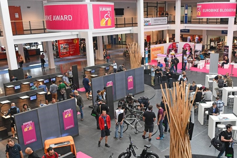 Despite announcing the Eurobike Award winner in September, the Eurobike Award Display will remain a feature at the physical event in November. - Photo Eurobike 