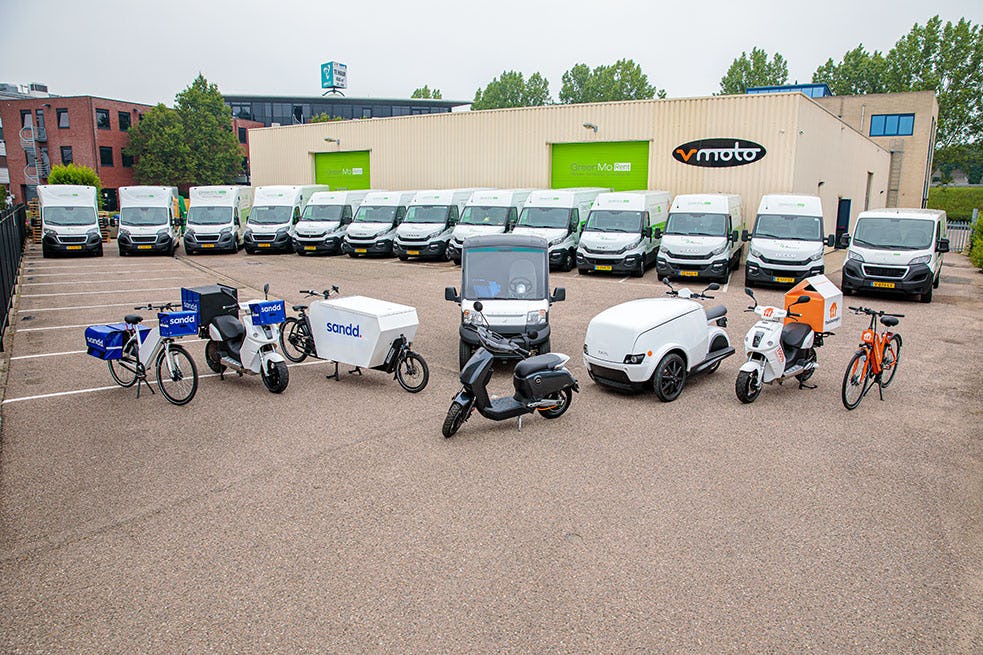 GreenMo is annually doubling the number of electric vehicles in its fleet. - Photo GreenMo 