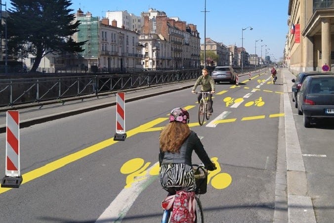 Many European countries are investing in new cycling infrastructure to promote active mobility. - Photo Bike Europe 