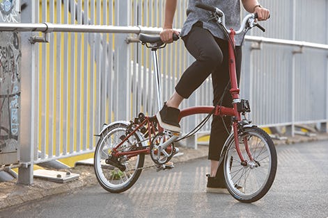 Brompton filed for a patent of its folding bike in 1979. – Photo Brompton