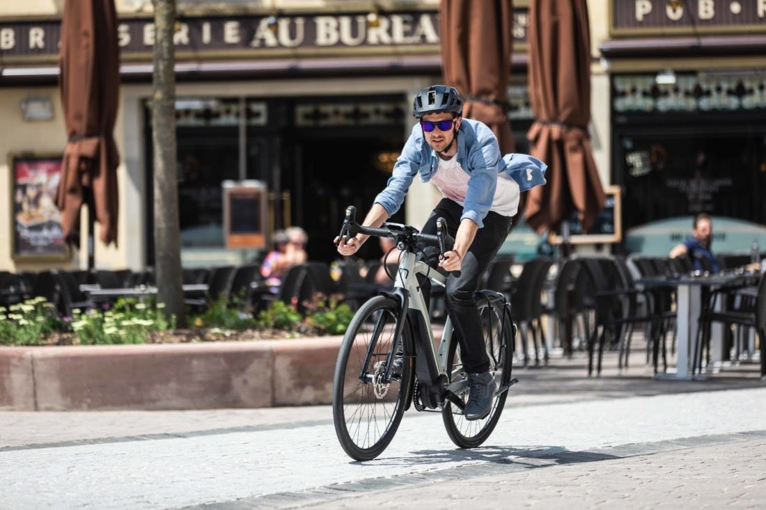 According to the AMBE market study all e-bikes and bicycles combined made up 46.09% of the retail turn-over in 2019. - Photo Moustache Bikes